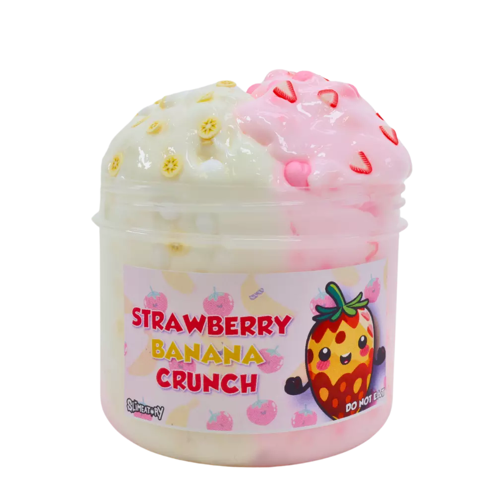 Strawberry Banana Crunch 8oz – Slimeatory