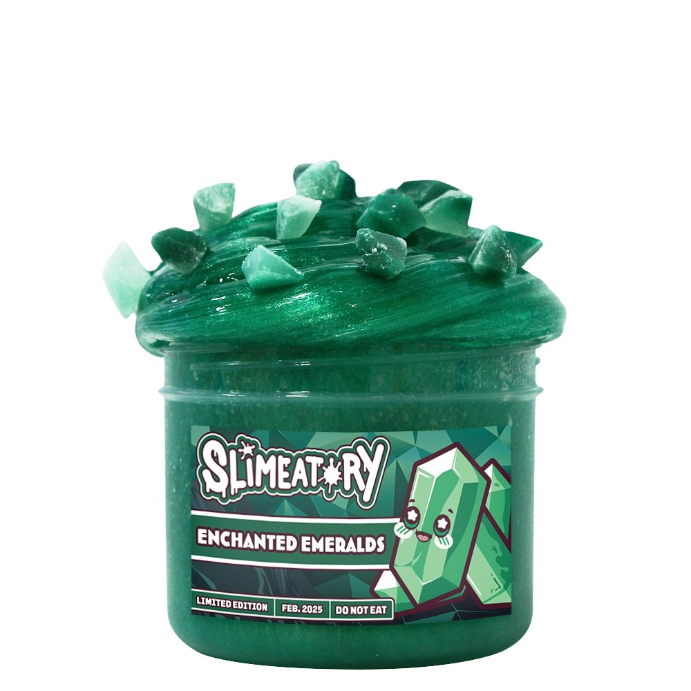 Slimeatory Slime Enchanted Emeralds DIY Wax Kit 1