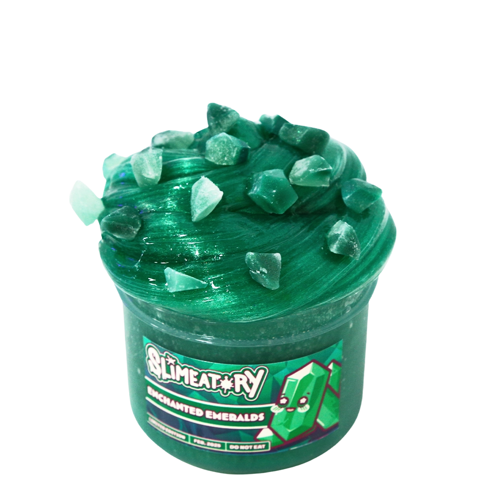 Slimeatory Slime Enchanted Emeralds DIY Wax Kit 3