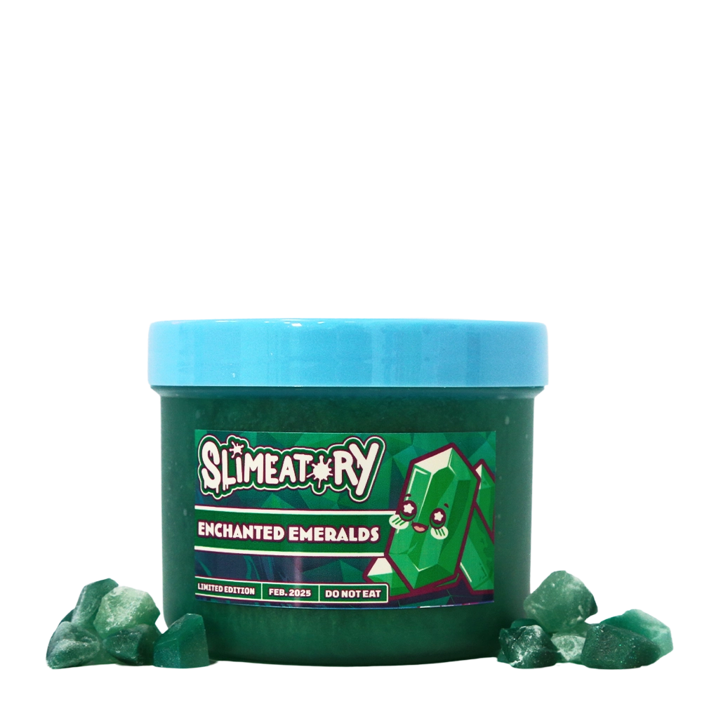 Slimeatory Slime Enchanted Emeralds DIY Wax Kit 4