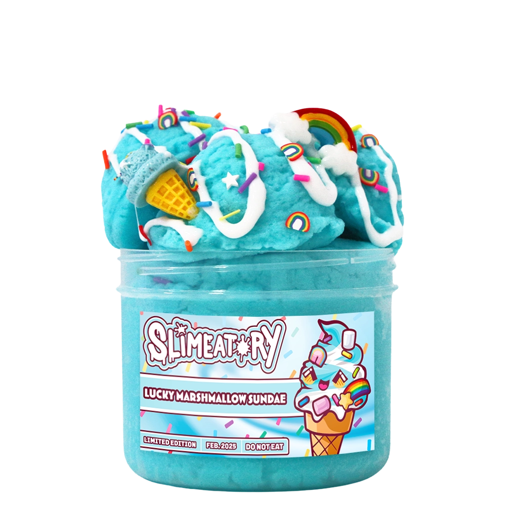 Slimeatory Slime Lucky Marshmallow Sundae 1