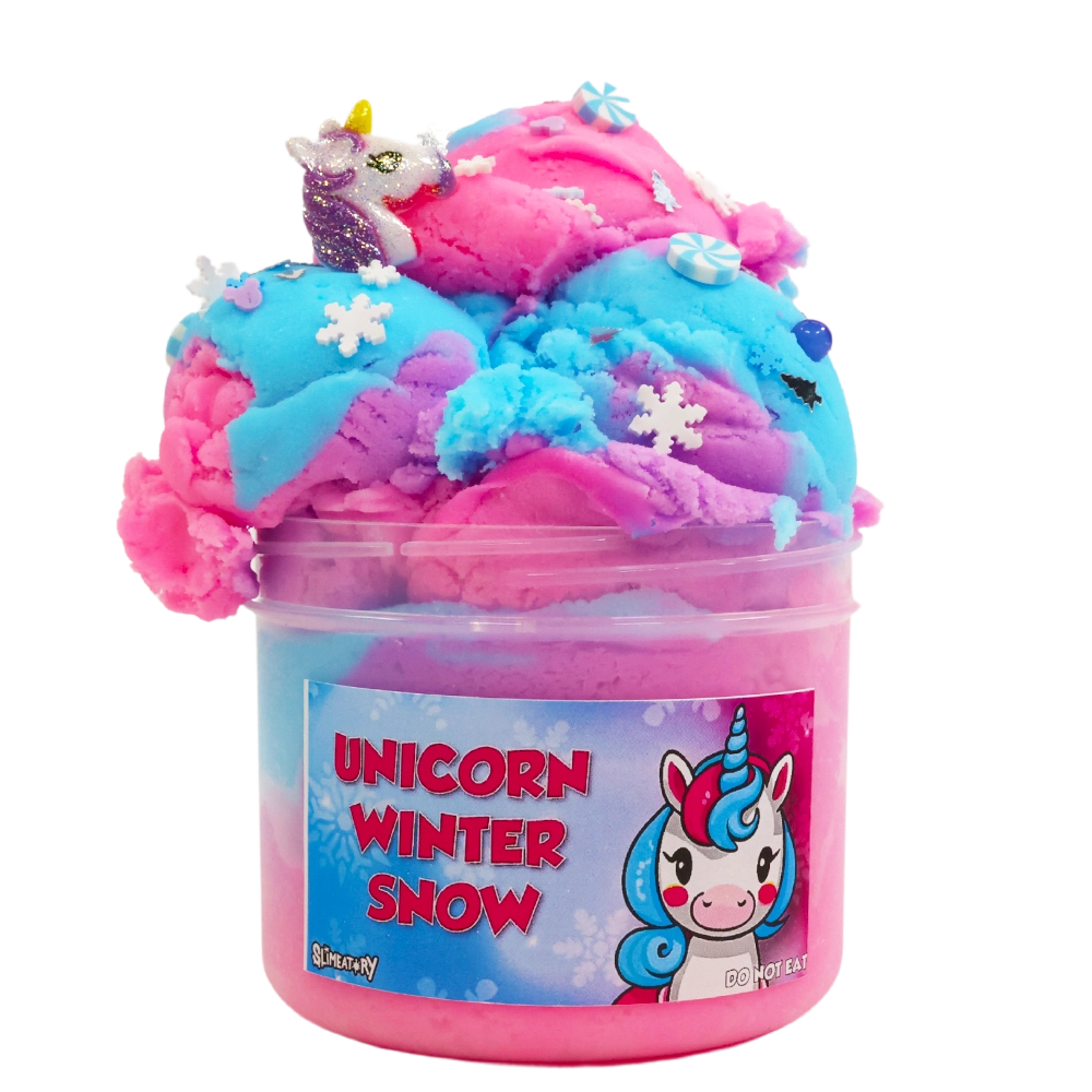 Unicorn Winter Snow 8oz – Slimeatory